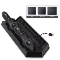 Hochwertiger Ladest änder für Lüfter für Playstation 4 Slim Charger Kompatibler PC Neuer Zustand