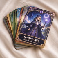 Jeu de cartes mystiques fantastiques de qualité supérieure, cartes à collectionner avec enveloppes, jeu de cartes à collectionner pour les acheteurs en gros