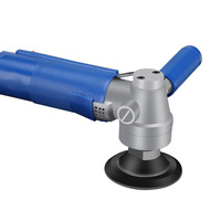 Meuleuse d'Angle Industrielle de 100 mm Sans Balais Filaire Pneumatique 8500 tr/min en Aluminium avec Interrupteur à Gâchette pour Ponçage Humide et Polissage