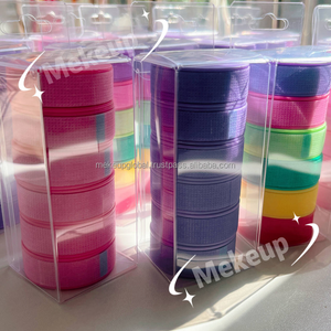 Cinta de pestañas de gel de silicona para piel sensible Rosa morado fuerte microespuma personalizada para extensión de pestañas, venta al por mayor, cinta desnuda azul y negra - Product Image 2