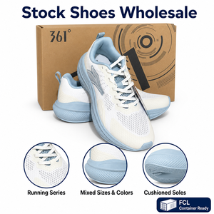 Chaussures de Sport Conteneur Mesh Upper Shoes Cool Shoe Stock With T/T Payment Accepted for Lotes de Zapatos - Product Image 1