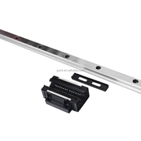 GUMI HG HGW HGW30 HGW30CA 30mm Rail de guidage linéaire Bride de chariot linéaire Roulements de bloc de roulement pour machine CNC Guides linéaires élevés