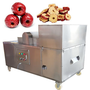 Multifunctional High Capacity Jam Fruit Processing <b>Red</b> Jujube Slices <b>Dates</b> Cutting Machine For Wholesales - Product Image 1