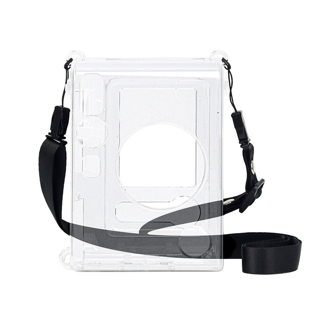 Polarid Instax Mini EVO Special Transparent Crystal Shell Anti-bump Pc Crystal Shell Protective Cover with Rope