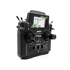 Flysky FS-PL18 2.4GHz 18CH เครื่องส่งสัญญาณวิทยุ FS-FGr12B ตัวรับสัญญาณ HVGA หน้าจอสัมผัส TFT ขนาด 3.5 นิ้ว อะไหล่โดรนแข่ง FPV แบตเตอรี่ - Product Image 1