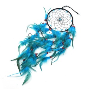 Atrapasueños de Árbol de la Vida con Cuentas de Diseño Avanzado, Adornos Colgantes, Campanas de Viento de Plumas Americanas, Decoración Metálica para Pared - Product Image 4