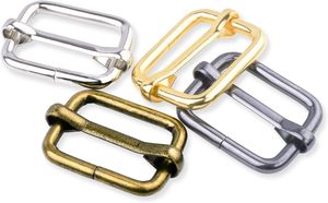 Boucles coulissantes réglables en métal rectangulaires pour colliers d'animaux, sangles et rubans – Tri-Glide - Product Image 1