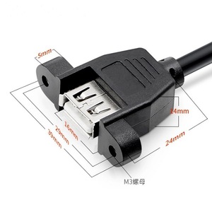 สายแปลง USB ตัวเมีย เป็น Dupont PH XH MX1.25 พร้อมหัวต่อแบบ Ear Connector ความยาว 30 ซม. 50 ซม. 1 ม. - Product Image 2