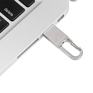 Custom Mini Key Chain USB Flash Drive Water-Proof Thumb Disk From 1GB to 1TB 64GB Capacity Stylish Pendrive for Promotional Use