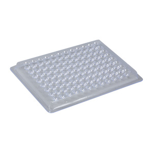 Placa de Reacción de Plástico de 96 Pocillos Profundos en Forma de V de 90 y 110 Grados, Microplaca de Laboratorio para Pruebas de Coagulación Sanguínea - Product Image 1