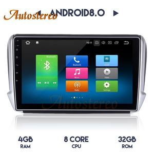 Lecteur DVD de voiture Android 10.0, Navigation GPS pour <span class=keywords><strong>Peugeot</strong></span> <span class=keywords><strong>208</strong></span> 2008 2012-2018, unité principale stéréo, lecteur multimédia, enregistreur Radio - Product Image 3