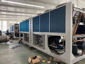 Refrigeratore a vite raffreddato ad <span class=keywords><strong>aria</strong></span> industriale adatto per alberghi ristoranti centri commerciali refrigeratore di acqua fredda - Product Image 2