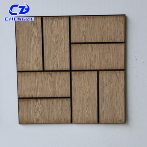 <span class=keywords><strong>Panneaux</strong></span> muraux acoustiques en <span class=keywords><strong>bois</strong></span> à lattes de design moderne, <span class=keywords><strong>panneaux</strong></span> absorbants le son carrés <span class=keywords><strong>pour</strong></span> une réduction efficace du bruit - Product Image 2