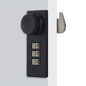 High Security Keyless ANSI Grade 3 Anti-Theft 3-Digit Mechanical Combination <b>Cabinet</b> Lock Polished Finish for <b>File</b> <b>Cabinet</b> - Product Image 6