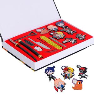 Accesorios de <span class=keywords><strong>Cosplay</strong></span>, Llavero de Aleación de Denji <span class=keywords><strong>Makima</strong></span>, Set de Armas de Personajes de Pochita - Product Image 1
