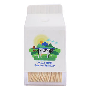 Cure-dents de support de cure-dents de belle forme avec la boîte de récipient en plastique - Product Image 1