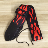 Sangle de guitare de style ethnique élargie pour guitare acoustique et électrique, en polyester imprimé, vente directe