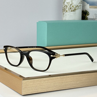 Gafas de acetato óptico degradado a la moda para mujer, monturas de metal de acetato, gafas de alta calidad al por mayor, montura para gafas graduadas