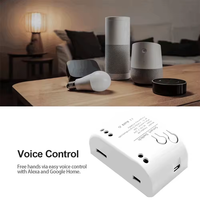 Tuya DC 7V-32V 1 Saluran Modul Relay RF Wifi Saklar Kontrol Jarak Jauh Nirkabel Self-Lock untuk Rumah Pintar