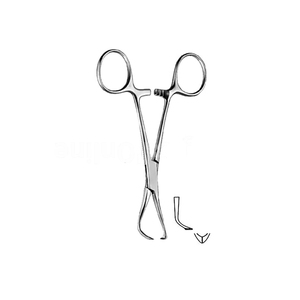 ชุดเครื่องมือผ่าตัดคีมหนีบหลอดเลือดแบบโค้งคุณภาพสูงขนาด 4.5 นิ้ว พร้อมที่ล็อค  ขายส่งในราคาพิเศษ - Product Image 6