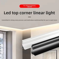 Lampe linéaire de lavage de mur montée par anodisation carrée de profil de LED en aluminium pour la lumière carrée de profil de cellule de gypse de ménage