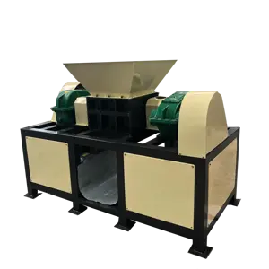 Automatische Plastikflaschen-Recyclingmaschine Holzpalettenbrett-Ein-Wellen-Schredder für Plastikrecycling