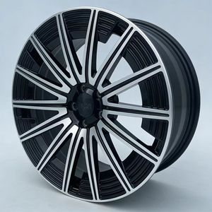 ล้ออัลลอยด์อะลูมิเนียมฟอร์จแบบหลายก้านสีดำเจ็ท ขนาด 20 <span class=keywords><strong>21</strong></span> 22 23 24 นิ้ว แบบปรับแต่งได้ 5x112 5x130 สำหรับรถยนต์ E-Mercedes-Benz - Product Image 2