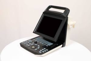 أدوات المستشفى بالموجات فوق الصوتية الطبية المحمولة شاشة 12 بوصة كاملة الرقمية 3D 4D كمبيوتر محمول لون دوبلر آلة صدى - Product Image 2