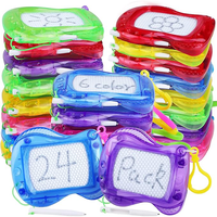 Mini tableau magnétique de logistique, porte-clés effaçable, bloc-notes à gribouiller pour enfants, idéal pour les récompenses de classe et les cadeaux de sacs surprises