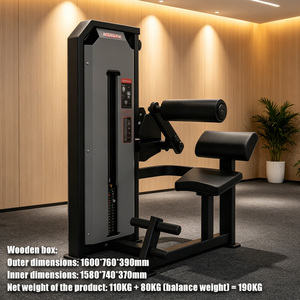 เครื่องบริหารหลัง รุ่น YLSY016GT5001 |   เครื่องฝึกกล้ามเนื้อหลังส่วนล่างแบบใช้แผ่นน้ำหนักเชิงพาณิชย์ |   อุปกรณ์ออกกำลังกายเสริมสร้างความแข็งแรงของกล้ามเนื้อหลังส่วนล่าง - Product Image 2