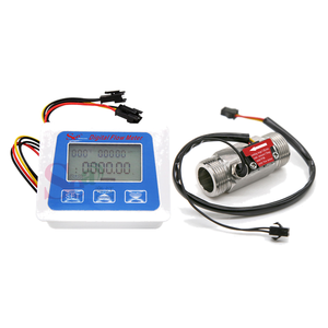 Medidor de Agua Electrónico ZJ-LCD-S2 con Pantalla Totalizadora, Sensor de Flujo de Acero Inoxidable DN20 de 1-30L/min, Sensor de Temperatura NTC 50K - Product Image 3