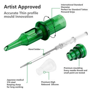 YABA卸売工場<span class=keywords><strong>EO</strong></span>ガス滅菌膜タトゥーニードル使い捨てタトゥーニードルカートリッジタトゥーアーティスト用 - Product Image 4