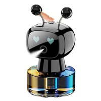 Diffuseur d'arômes intelligent pour voiture à commande vocale et parfum liquide avec pulvérisateur de parfum pour tableau de bord - Décoration estivale haut de gamme pour hommes