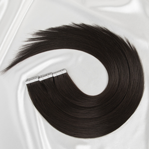 # Extensiones de Cabello Humano Ruso 1B con Cinta Adhesiva Doble, Extensiones de Cabello Humano Europeo con Cinta Adhesiva Remy - Product Image 5