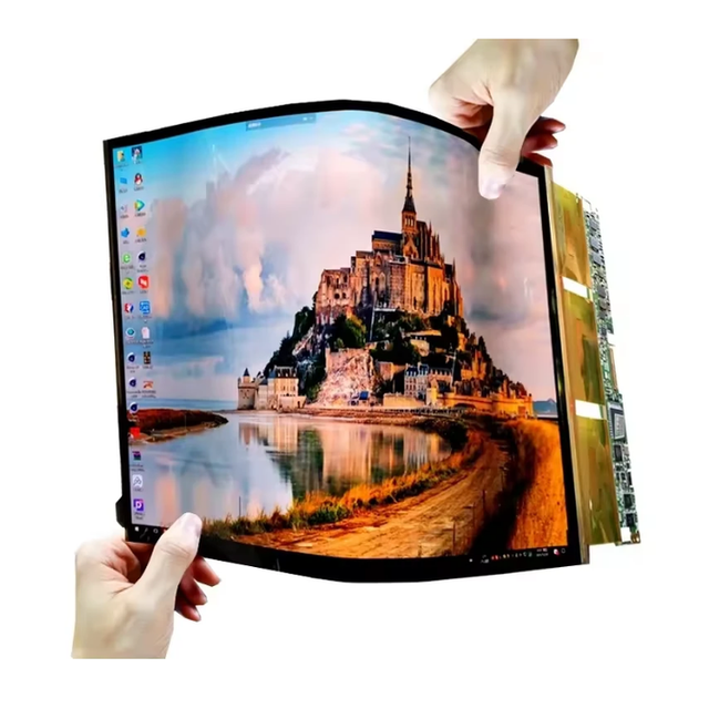 Custom 13.3 Inch 2048*1536 AMOLED Flexible Thin Module Paper Thin Panel Custom Display Flexible OLED LCD HD Screen