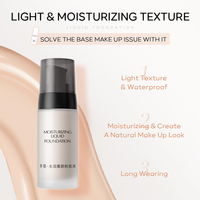 Fond de teint liquide minéral LAIKOU 40g, crème BB hydratante et nourrissante, résistante à l'eau, pour tous types de peaux, emballage en tube K1