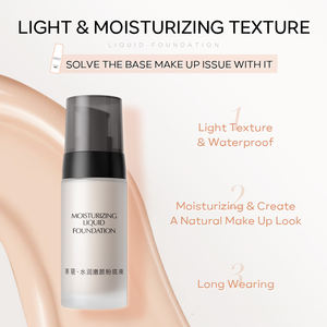 Fond de teint liquide LAIKOU 40g, crème BB hydratante imperméable pour tous types de peau, emballage en tube K1 - Product Image 6