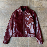 Veste en cuir PU personnalisée de haute qualité, en cuir véritable, décontractée, imperméable, à manches longues, à fermeture éclair, pour hommes