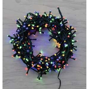 ไฟคริสต์มาสหลากสี 180 LED พร้อมหม้อแปลงไฟฟ้า 9+2 เมตร - Product Image 1