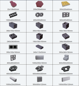 Nhà máy cung cấp lát gạch khuôn máy mái gạch eave Máy làm gạch rỗng khối máy hoàn toàn tự động - Product Image 2