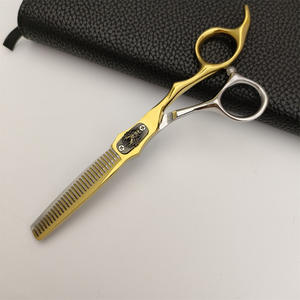 กรรไกรตัดผมแบบกำหนดเอง ขนาด 62 มม. กรรไกรซอยผมสำหรับคนถนัดขวา ใช้ในงานเสริมสวย ใบมีดมาตรฐาน ผลิตที่ซูโจว - Product Image 2