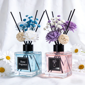 Set <span class=keywords><strong>Diffusore</strong></span> di Aromi Naturale all'Ingrosso con Fiori Secchi, Deodorante <span class=keywords><strong>per</strong></span> <span class=keywords><strong>Ambienti</strong></span>, Bottiglia in Vetro Personalizzata, <span class=keywords><strong>Diffusore</strong></span> di Aromi OEM - Product Image 3