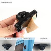 Mini caméra de surveillance CCTV pour bus, camion, voiture, 1080P AHD NTSC, vue à 120 degrés, entièrement métallique, indice d'étanchéité IP68, vision nocturne couleur, port 4 broches