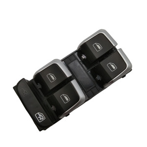Interrupteur de vitre de voiture Audi 8KD959851A, commande électrique principale de vitre latérale pour remplacement et réparation - Product Image 1