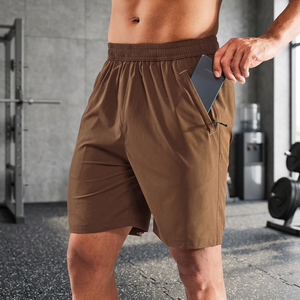 Low MOQ Sporty Hot <b>Shorts</b> <b>Mens</b> Athletic Stretch <b>Shorts</b> Drawstring Knitted Fabric Mid Print <b>Pattern</b>-Quick Dry Breathable for - Product Image 3