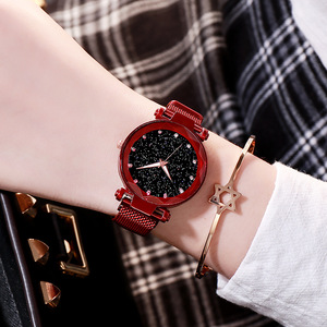 Reloj de cuarzo para mujer con esfera grande, doble calendario, luminoso, resistente al agua, correa de acero, venta al por mayor y procesamiento. - Product Image 3