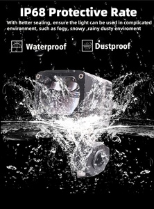 S15 Motorcycle Incandescent Headlight Car Truck Bike Auto Mini Driving Lights Dual Color <b>Spotlight</b> Auxiliary Lights 33w-58w - Product Image 2