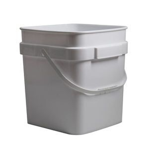 Venta directa de cubo cuadrado de PP de alta calidad Cubo de almacenamiento multifuncional de color personalizado cubo de plástico de 6,5 galones - Product Image 5