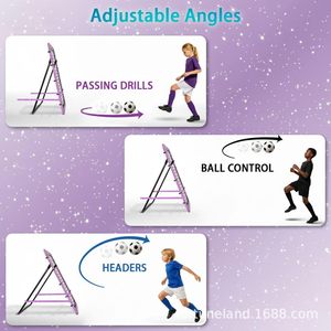 But de football réglable pour enfants et adolescents, équipement d'entraînement multisports toutes saisons - Product Image 4