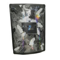 Sacs Doypack refermables de qualité alimentaire, personnalisés, imprimés par gravure holographique, résistants à l'humidité, avec doublure en aluminium, à fermeture éclair
